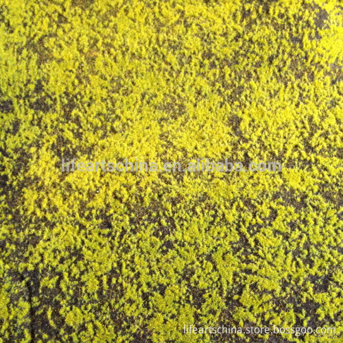 any size artificial moss mat in autumn color
